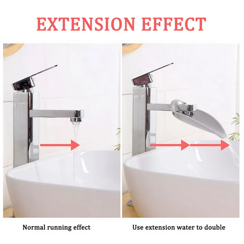 1 шт. кухонные краны для воды ванная комната удлинитель на кран силиконовый