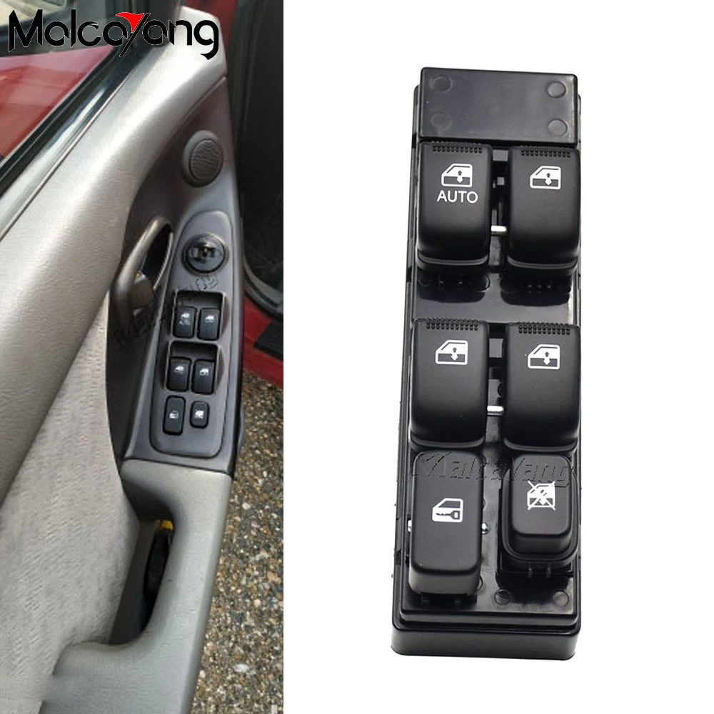 

93570-3D121 935703D121 Door Lock Power Window Master Main Control Switch Left For Hyundai Sonata 4-Door 2.7L 2003 2004