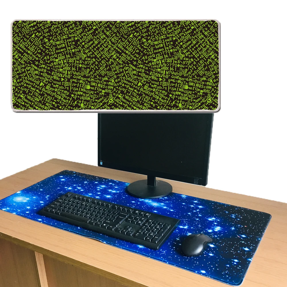 

Anti-Slip Slim Gaming Mousepad Locked Edge XXL Size Extend Mice Pad Play Mat Desk Carpet For World Of Warcraft CSGO Overwatch 2