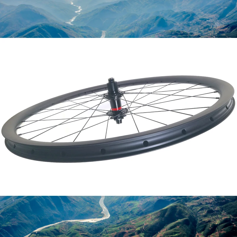 Фото Комплект колес 29er MTB XC 30*30 мм, ассиметричный обод, Ширина 30, глубина 30, Novatec Boost D791SB-B15 D902SB-B12 Microspline 12S Hub №2