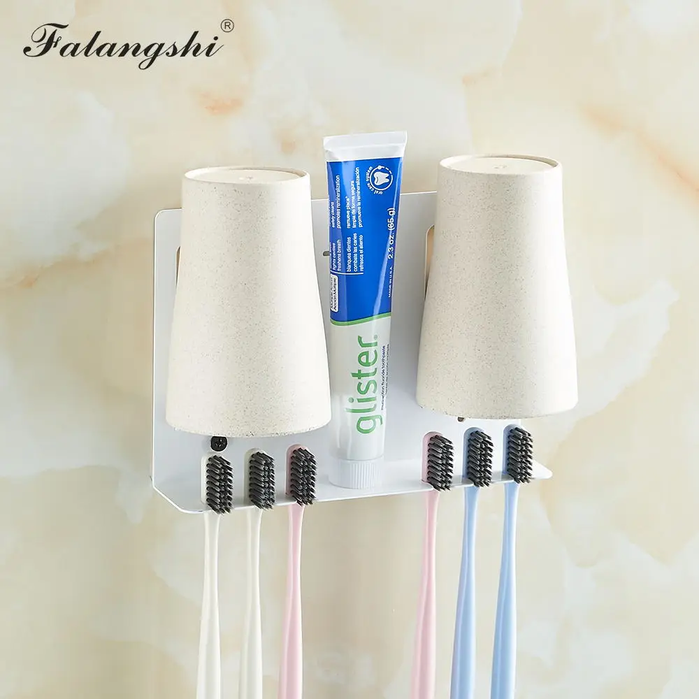 Подстаканники из нержавеющей стали аксессуары зубная щетка держатель с двойными