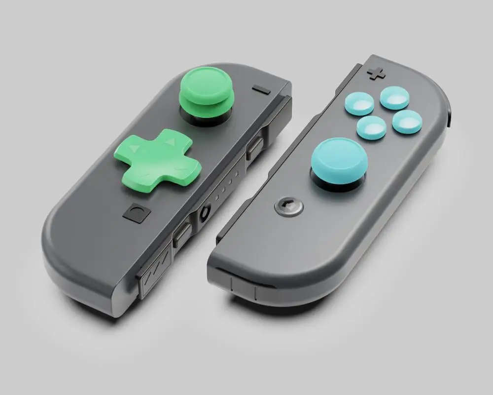 Аналоговая крышка накладка для Nintendo противоскользящая крестообразная и круглая