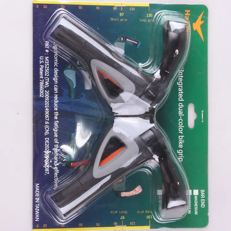 Goodtaste гафний горный велосипед ручки алюминиевый сплав + резина велосипед|Упоры