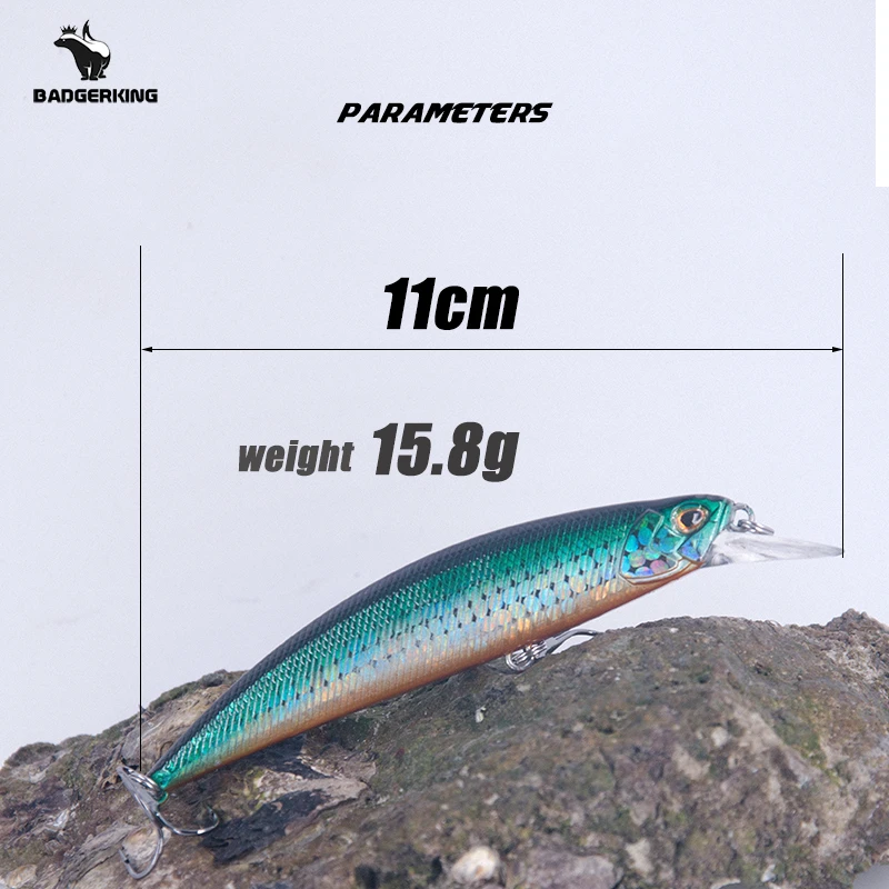 9 5 см 15 г искусственная приманка гольян рыболовная воблеры жесткая наживка для