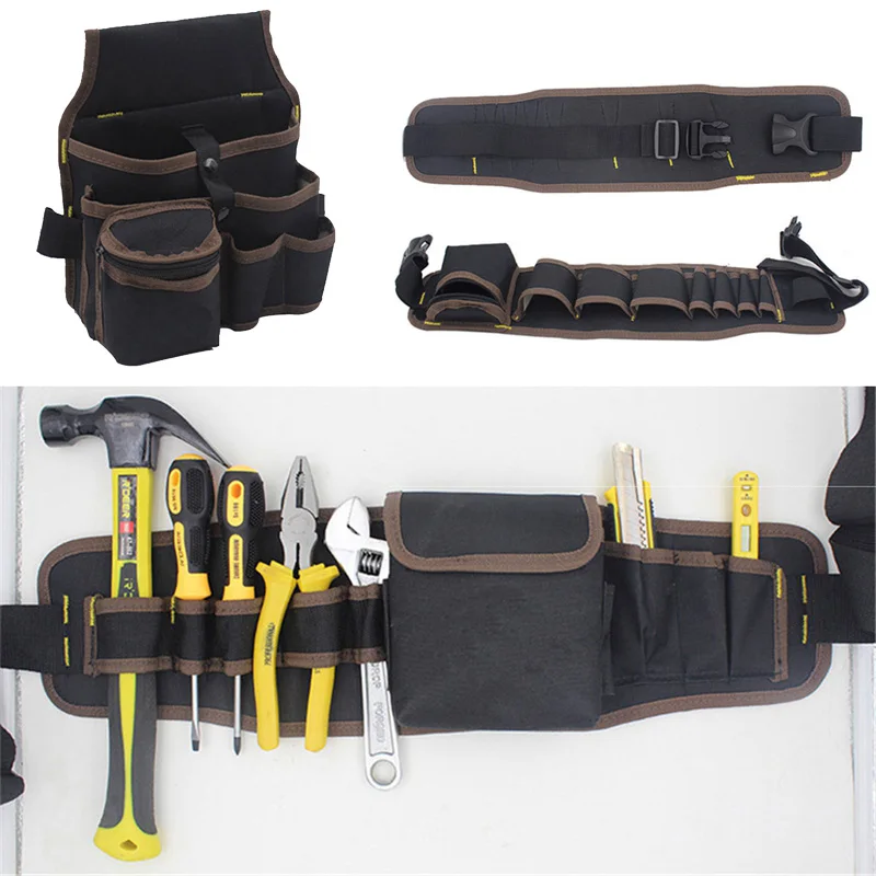 Многофункциональная сумка для инструментов большая вместительность поясные