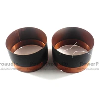 2pcs hiqh quality 114mm voice coil square wire 8 ohm for loudspeaker repair