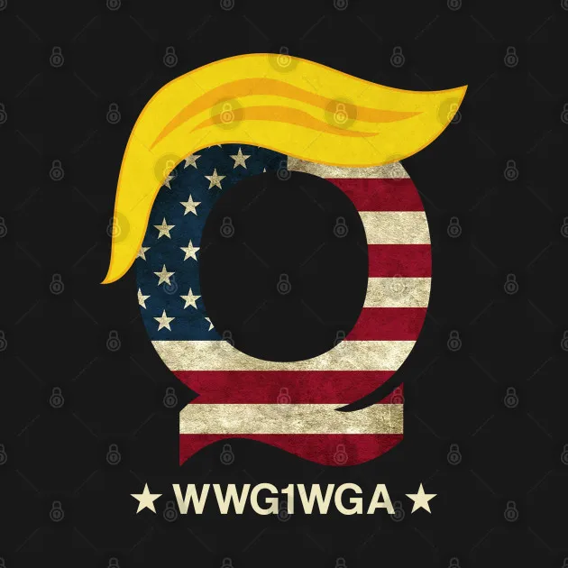 QAnon WWG1WGA Q Anon футболка Great Awakening MAGA USA женская футболка|Футболки| |