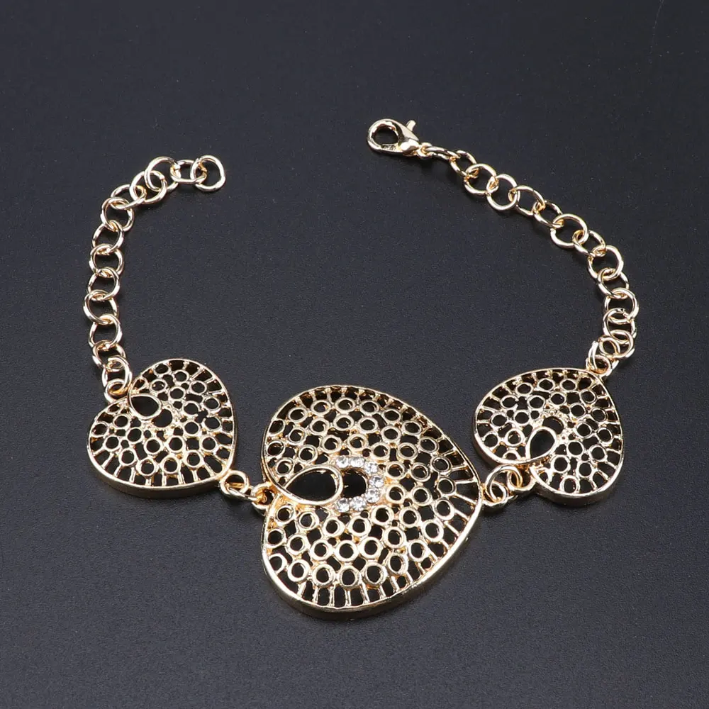 Комплект из колье серёг кольца и браслета | Украшения аксессуары