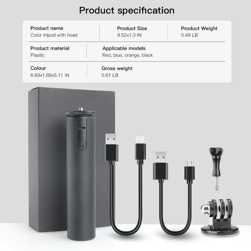 Зарядное устройство емкостью аккумулятора 6800 мАч с ручкой USB Type-C для карманного |