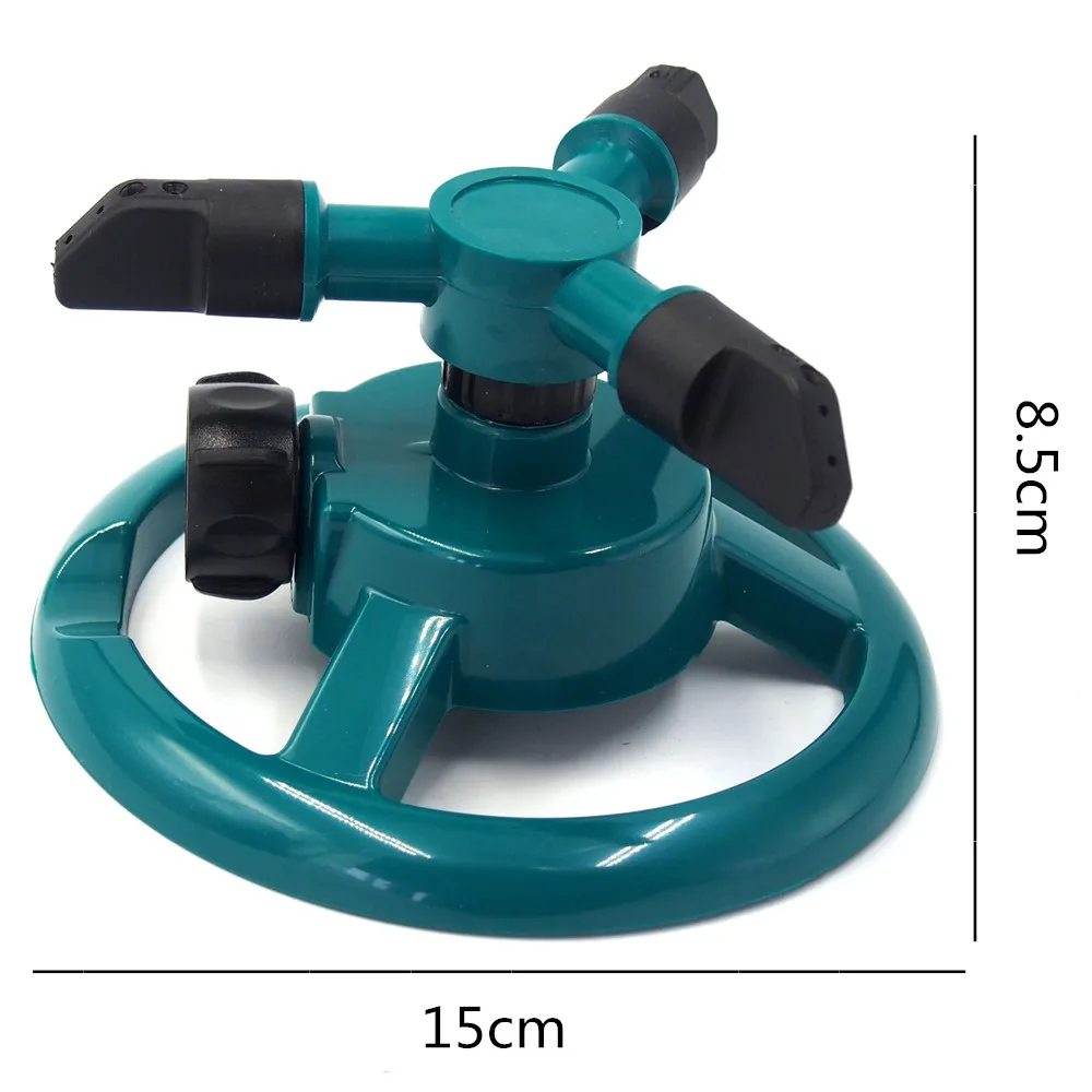 Садовые спринклеры с автоматическим поливом для газона 360 градусов полностью 3