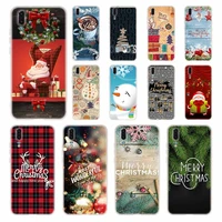 christmas series christmas lights soft silicone phone case for huawei p50 p40 p30 p20 pro lite e p samrt z 2019 2020 2021 cover