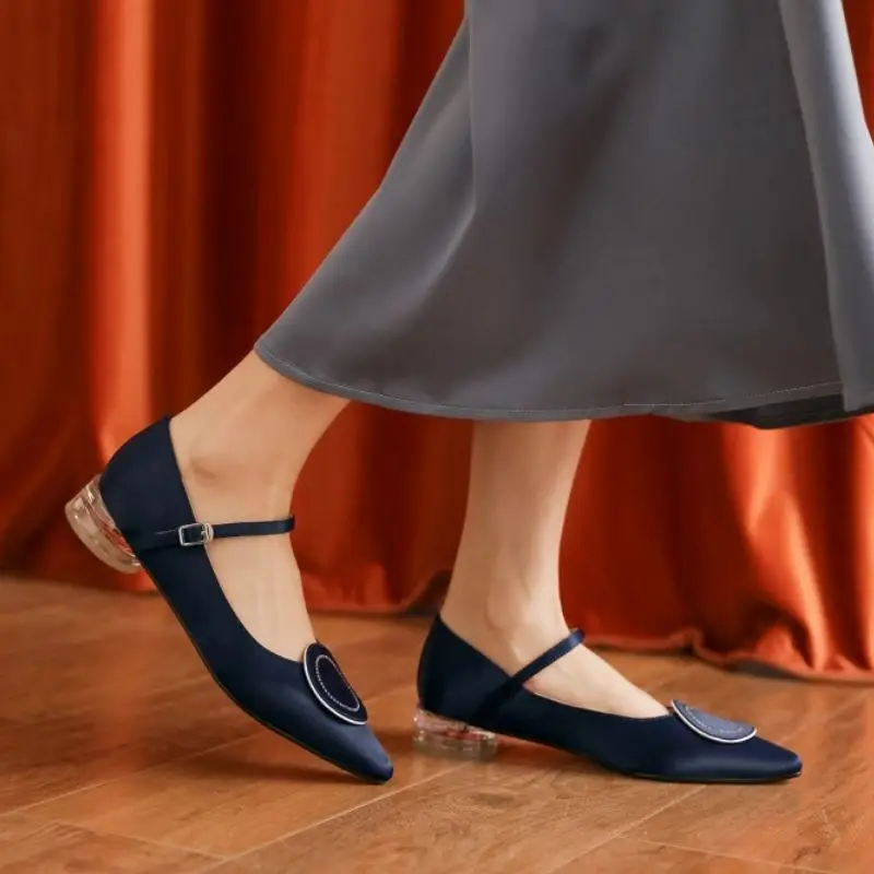 Taoffen/Новое поступление 2020 года женские туфли-лодочки из натуральной кожи с