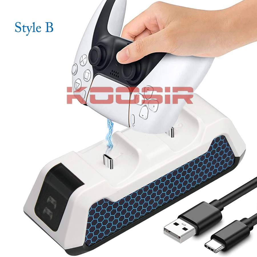 Новинка PS5 Оригинальное Беспроводное зарядное устройство для контроллера