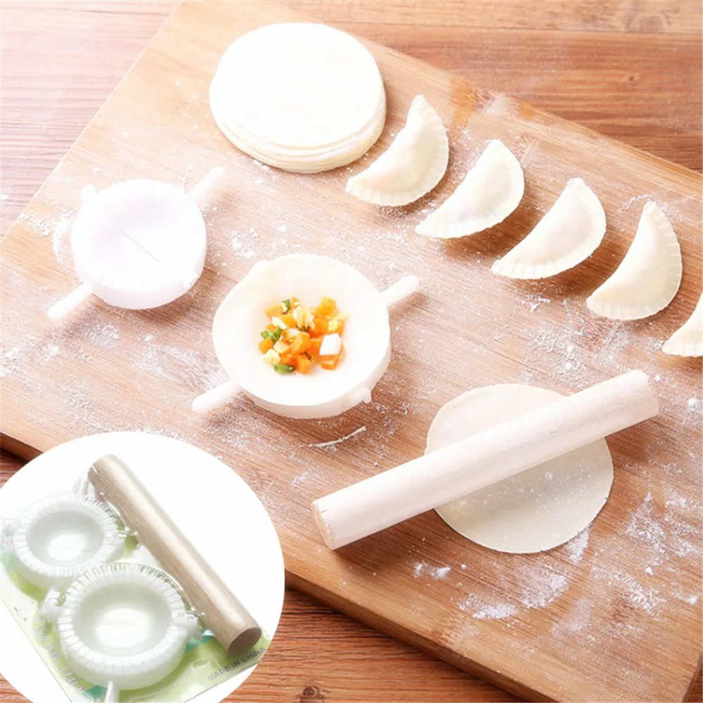 3 в 1 Набор инструментов для изготовления пельменей DIY пресс теста кухонный