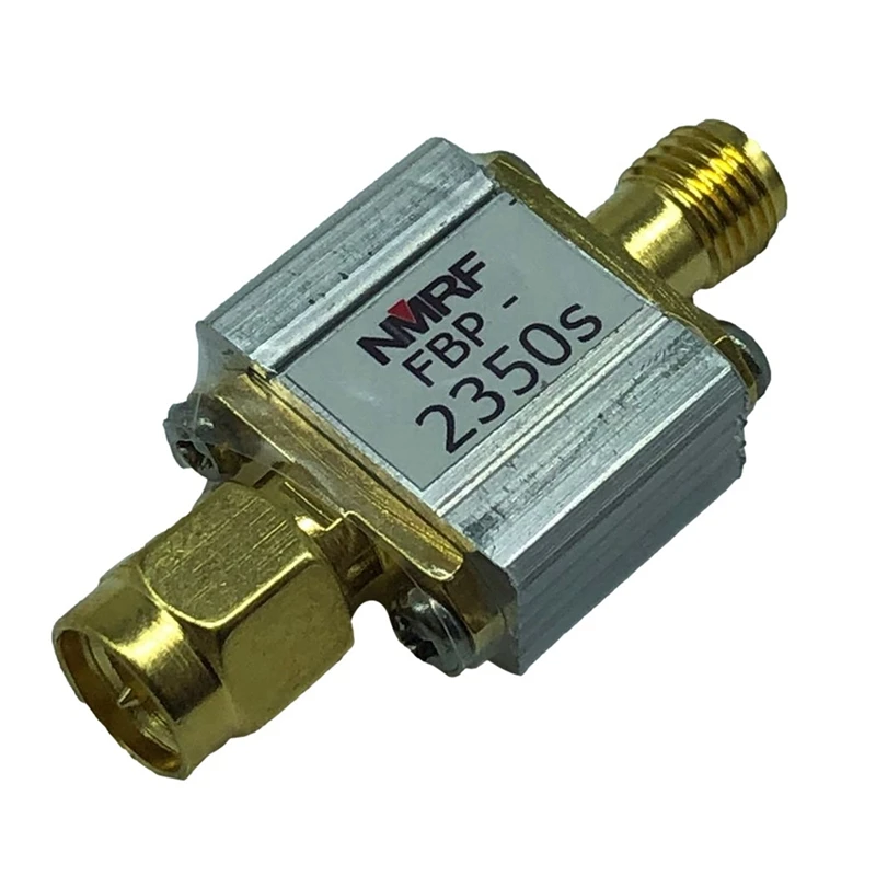 

FBP-2350S RF Coaxial Bandpass SAW Filter 2370 Mhz Bandwidth 50Mhz SMA Interface Reduce Noise