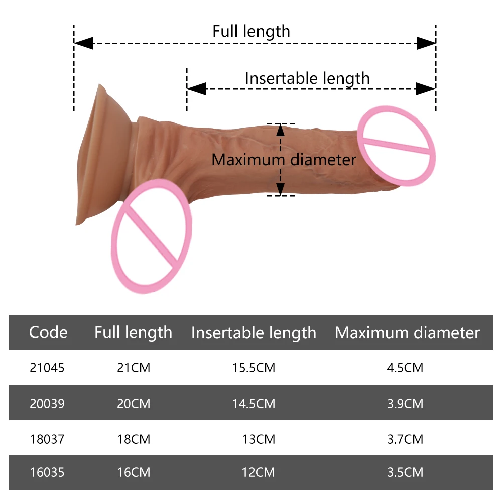 Реалистичный пенис Супер огромный большой фаллоимитатор силиконовый гибкий с