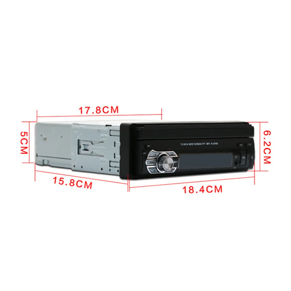 

1Pc 7 Inches Flexible Professional Car Mp5 Player Mp3 Radio AIO Machine