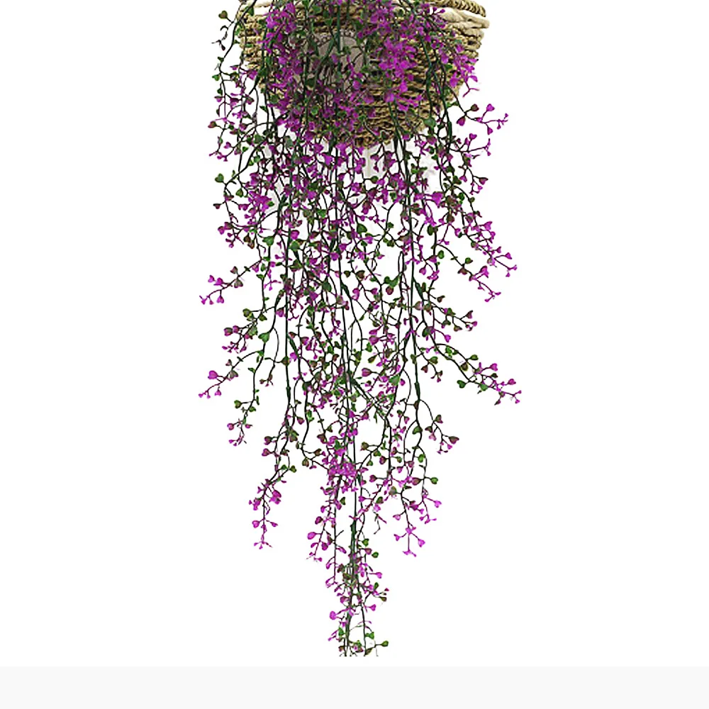 Искусственный венок искусственная трава лоза 80 см 5 головок искусственный