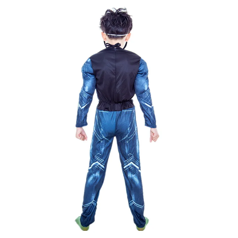 Детский костюм для косплея супергероя черной Пантеры |