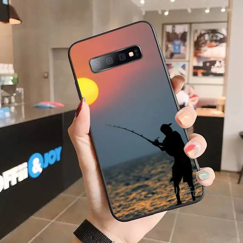 

CARP FISHING RODS Phone Case For Samsung S6 S7 edge S8 S9 S10 e plus A10 A50 A70 note8 J7 2017