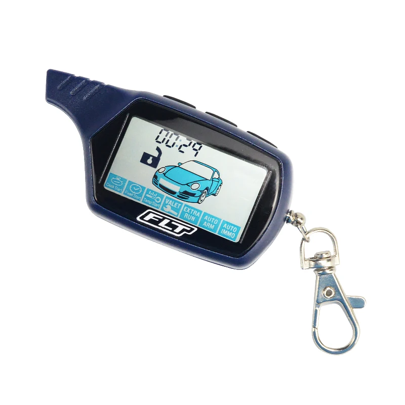 B9 LCD Remote Control Keychain for two way Car Alarm System vehicle Security kit Twage Starline Key Chain Fob Engine Start | Автомобили и