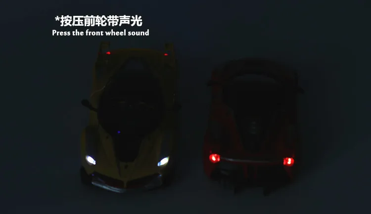 Новинка 1:32 Ferrarie сплав модель Diecasts Супер гоночный оттягивающийся автомобиль транспортные средства игрушки для детей подарки мальчик дропшиппинг HotWheel