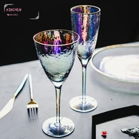 fantasy magic color liqueur goblet wedding champagne flutes upscale restaurant banquet sweet red wine drink glass grace rum cup