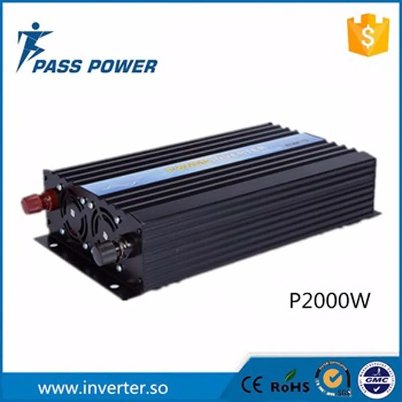 CE RoHS SGS LVD сертификаты чистая синусоида 24v 110v/220v 2000W инверторы|sine wave|pure sine wave2000w inverter