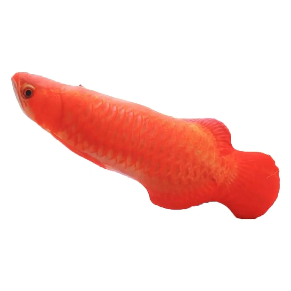

Creative 3D Fish Shape Kattenspeelgoed Gift Cat Mint Fish Filled Pillow Doll Gesimuleerde Fish Play Pet Toy