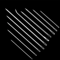 zotoone large package elbow straight needle stainless steel packing needle woven bag diy accessories sewing machine needles g