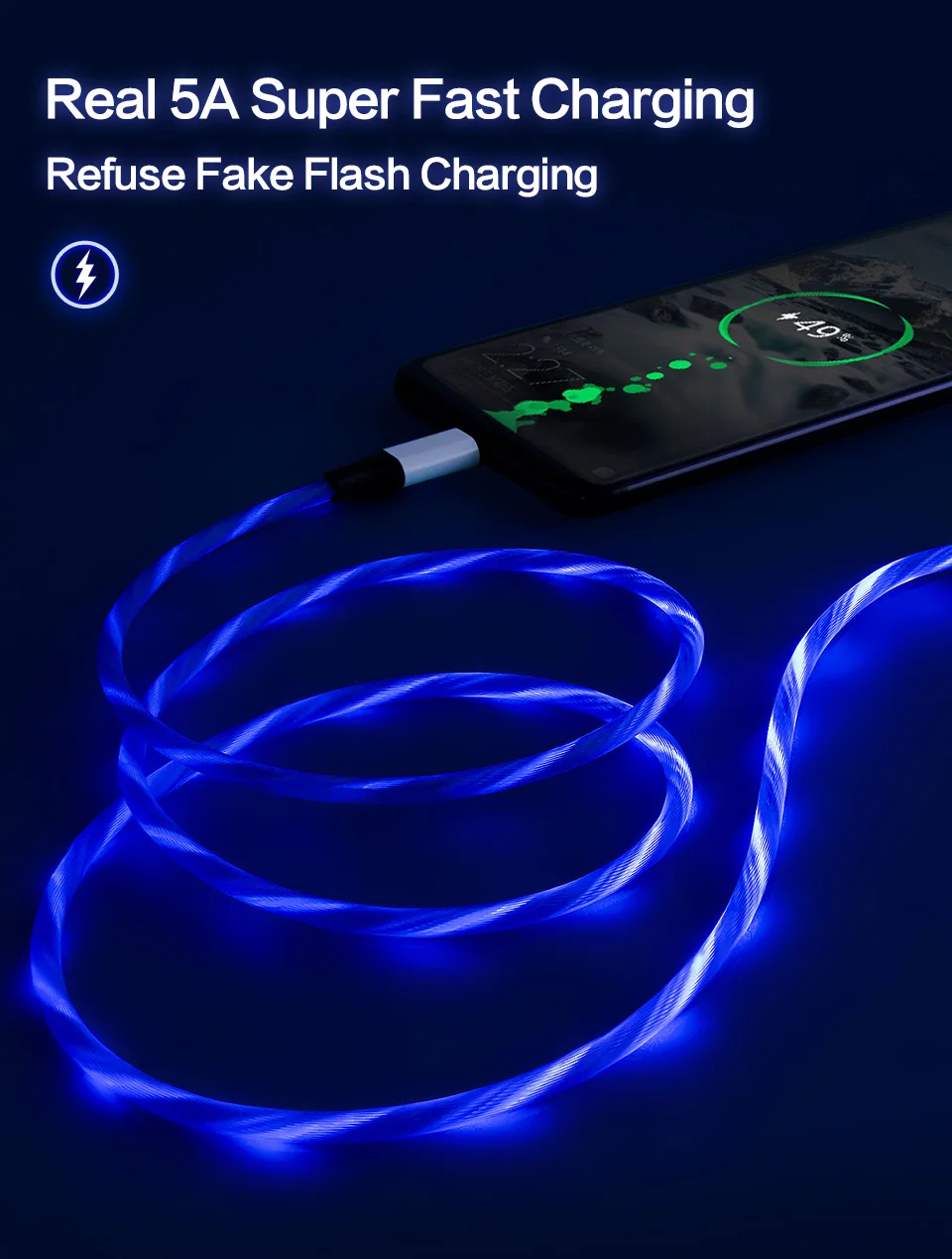 Power4 умный зарядный кабель usb type C для huawei Быстрая зарядка USB C кабель зарядное устройство для Xiaomi samsung htc USB-C кабель