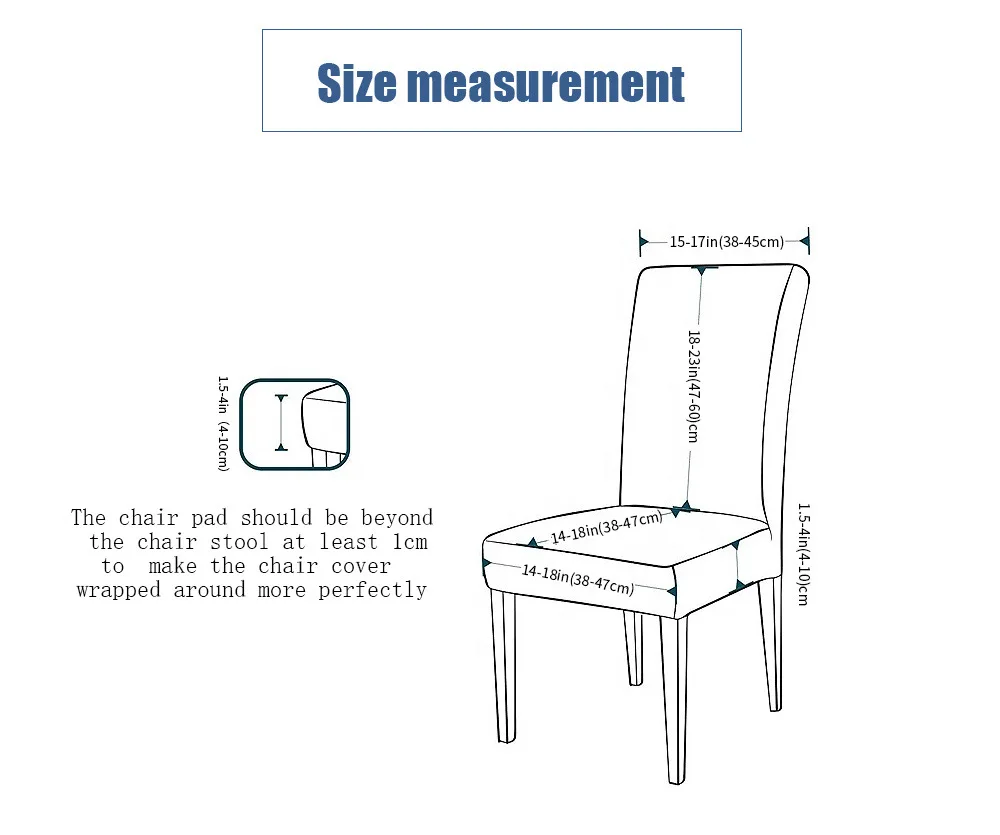 

Solid Color Hem Elastic Chair Cover Wedding Hotel Banquet Dining Chair Cover Conference Office Chair Cover 10 Kinds of Color