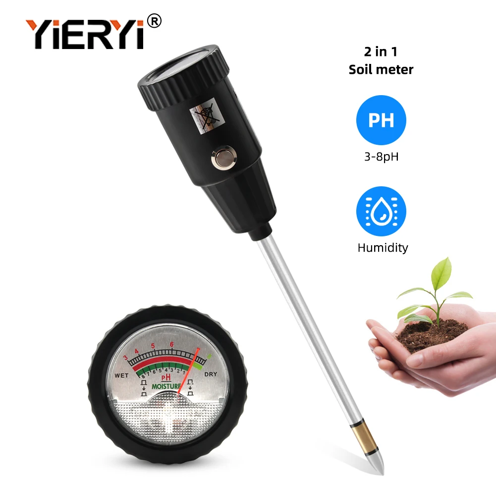 

Yieryi 2 в 1 Почвенный анализатор pH/Влажность