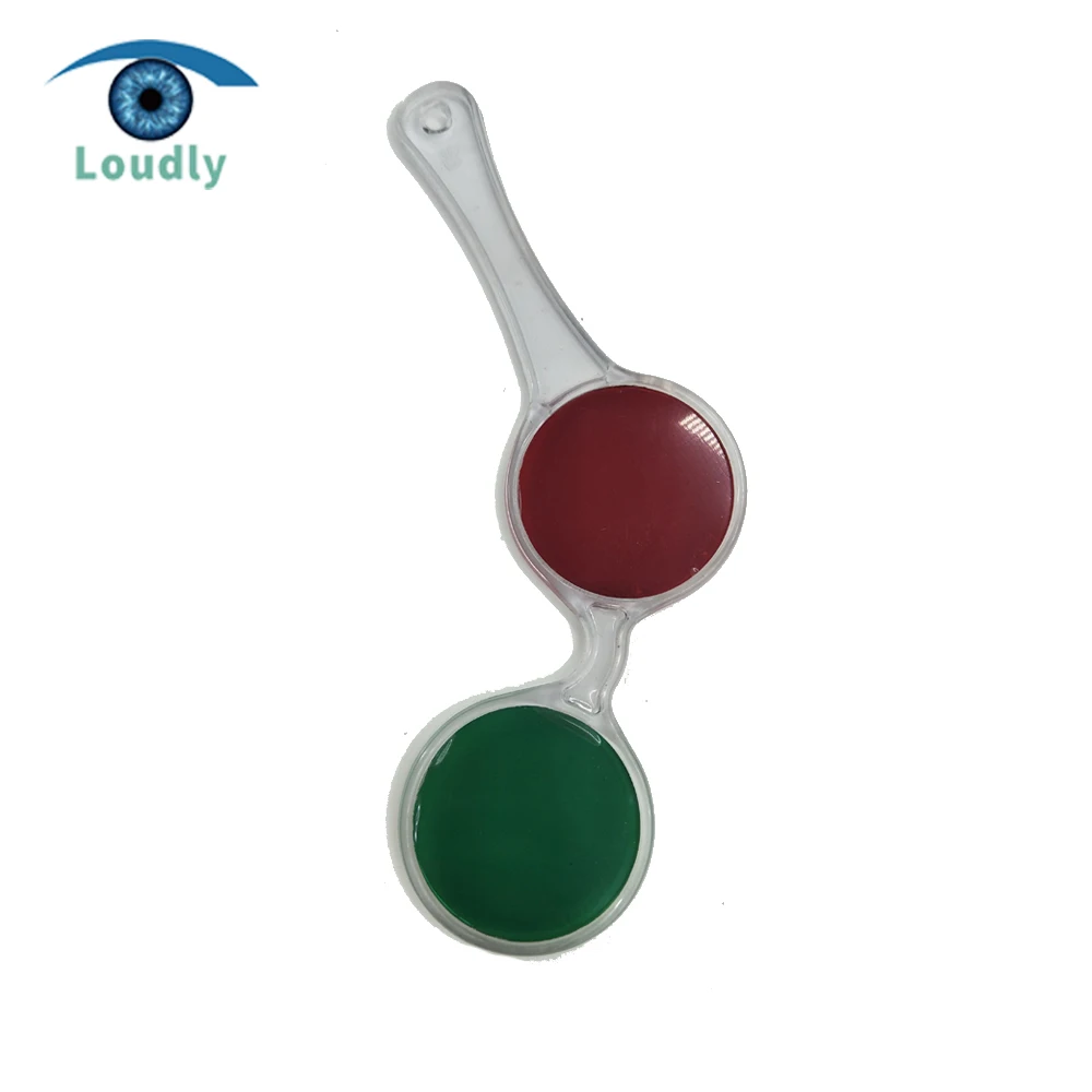 Офтальмологическая низкая цена красный и зеленый объектив рамка RG 2|Микроскопы| |