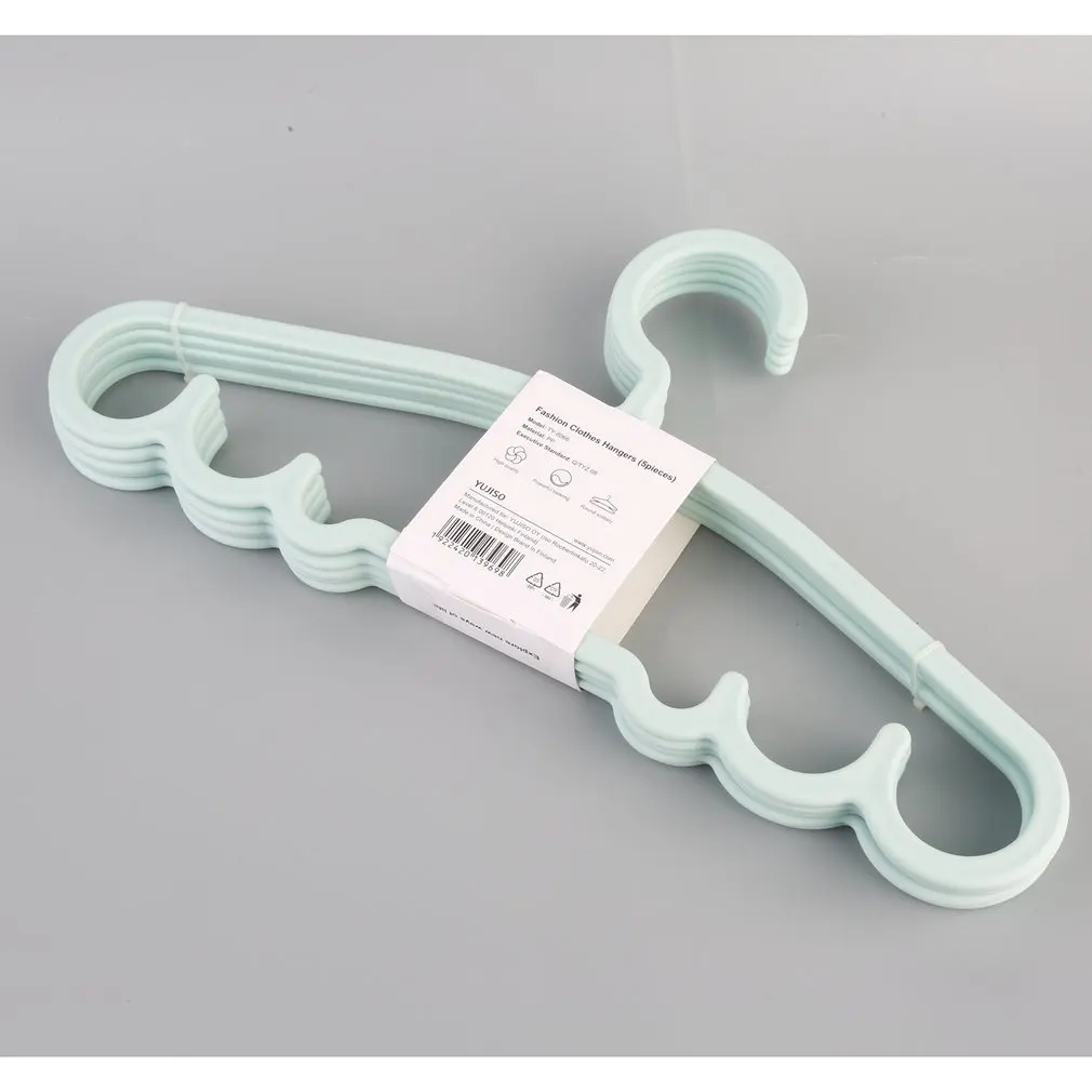 

Hot Fashion Hangers 5 Packs Hangers Household Clothes Dress Organizer Dry Clothes Hanging Rack Adult Clothes Rack