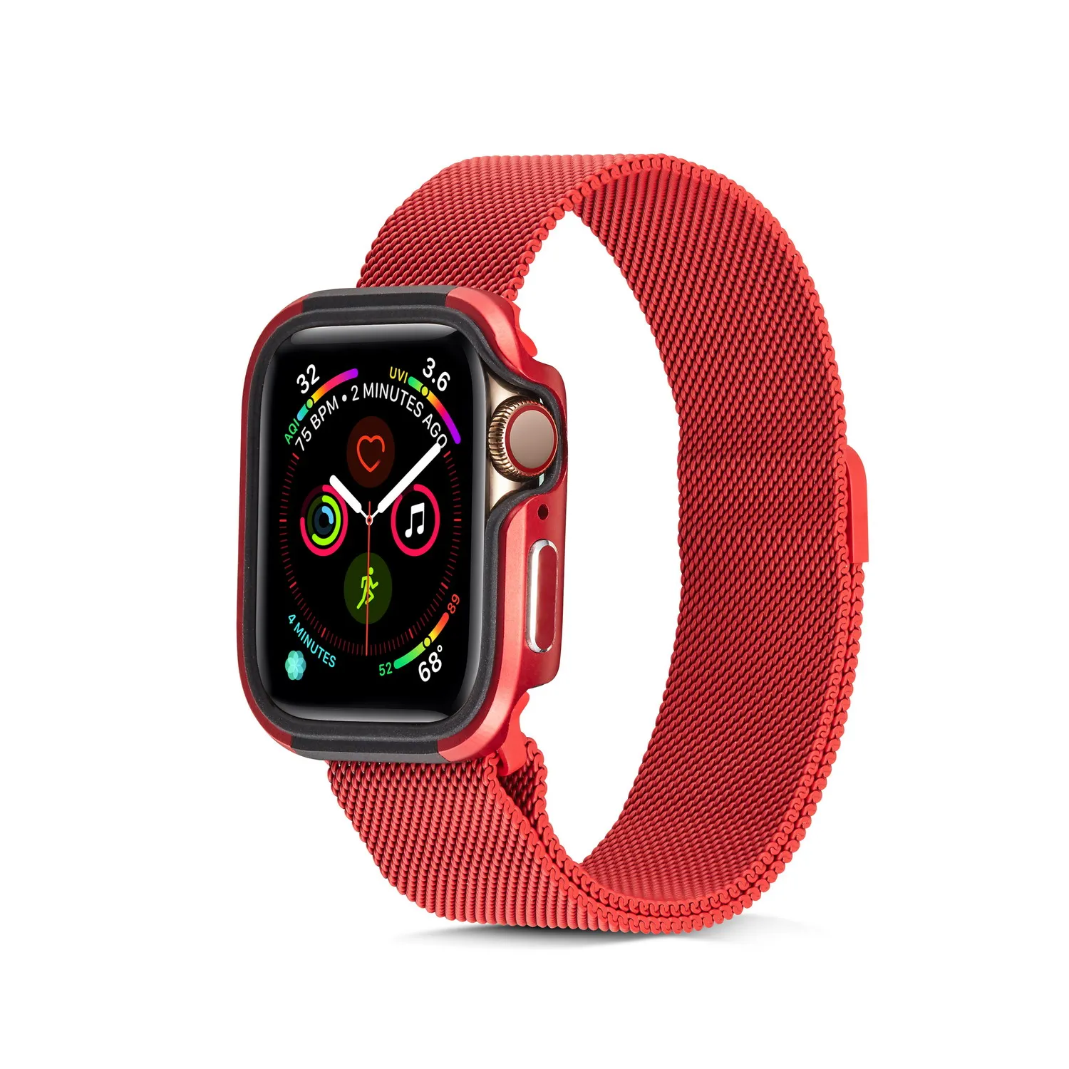 Бампер часы Чехол Крышка для Apple Watch чехол 5 4 3 2 44 мм, 42 мм, 38 мм, версия из мягкого ТПУ+ сплав решетка радиатора протектор для наручных часов iWatch, 5, 4, 3, длина-44 мм, 40 мм