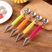 fruit platter carving knife melon baller spoon ice cream scoop watermelon kitchen gadgets accessories slicer tools
