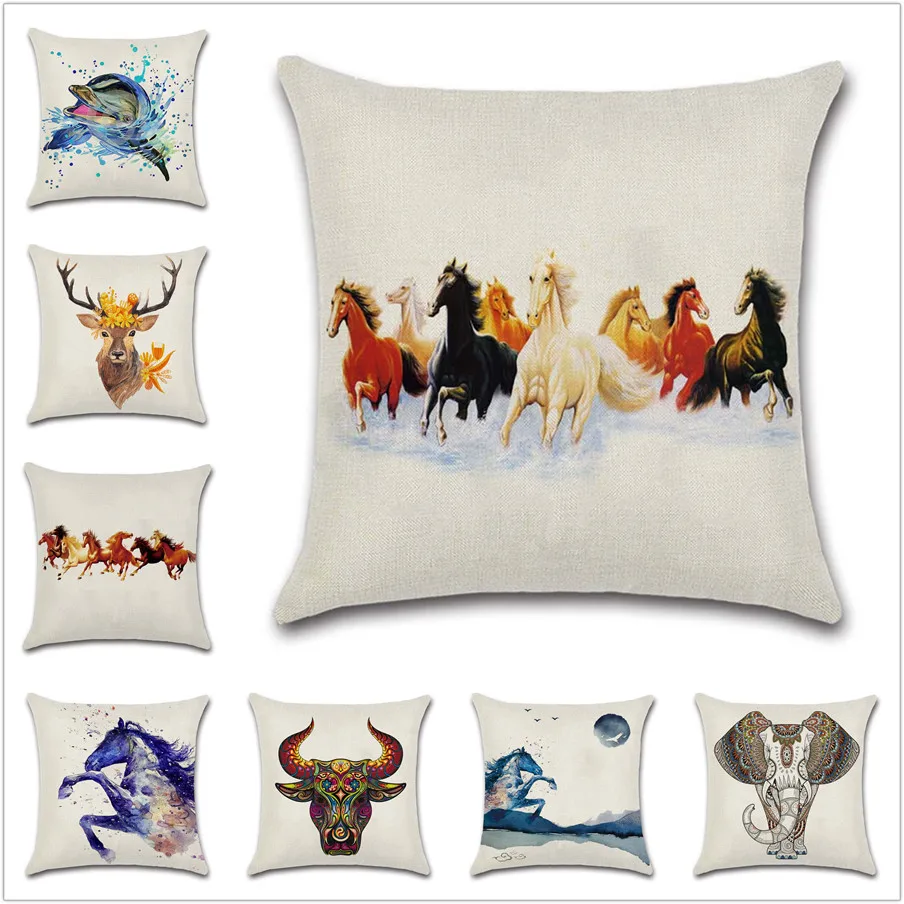 

Мотивы из мультфильма бежевое украшение чехлов на подушки стул сиденье для автокресла декоративная наволочка домашний дом спальня друг Де...