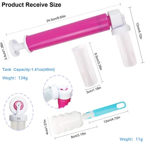 Cake Airbrush Reposteria Decorating Tools Supplies Dessert Pastry Tool Spray Gun Kitchen Baking Accessories | Дом и сад