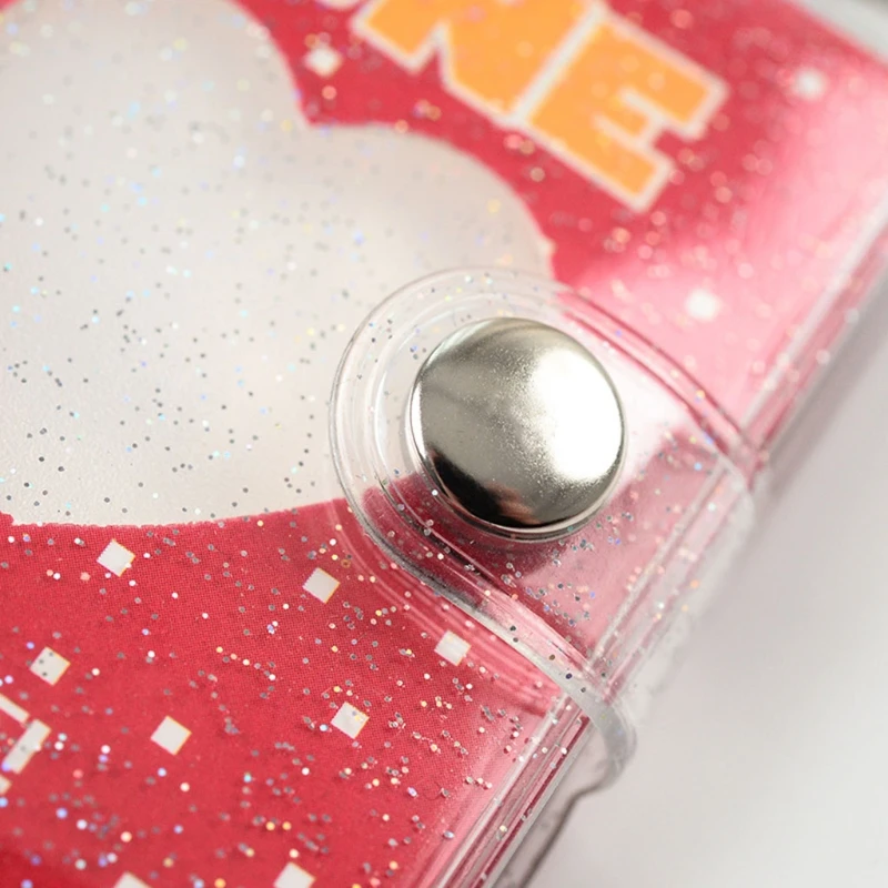 

20 Pockets Mini Photos Album with Keychain Instant Picture Storage Book Kids Family Wedding Memory Gift