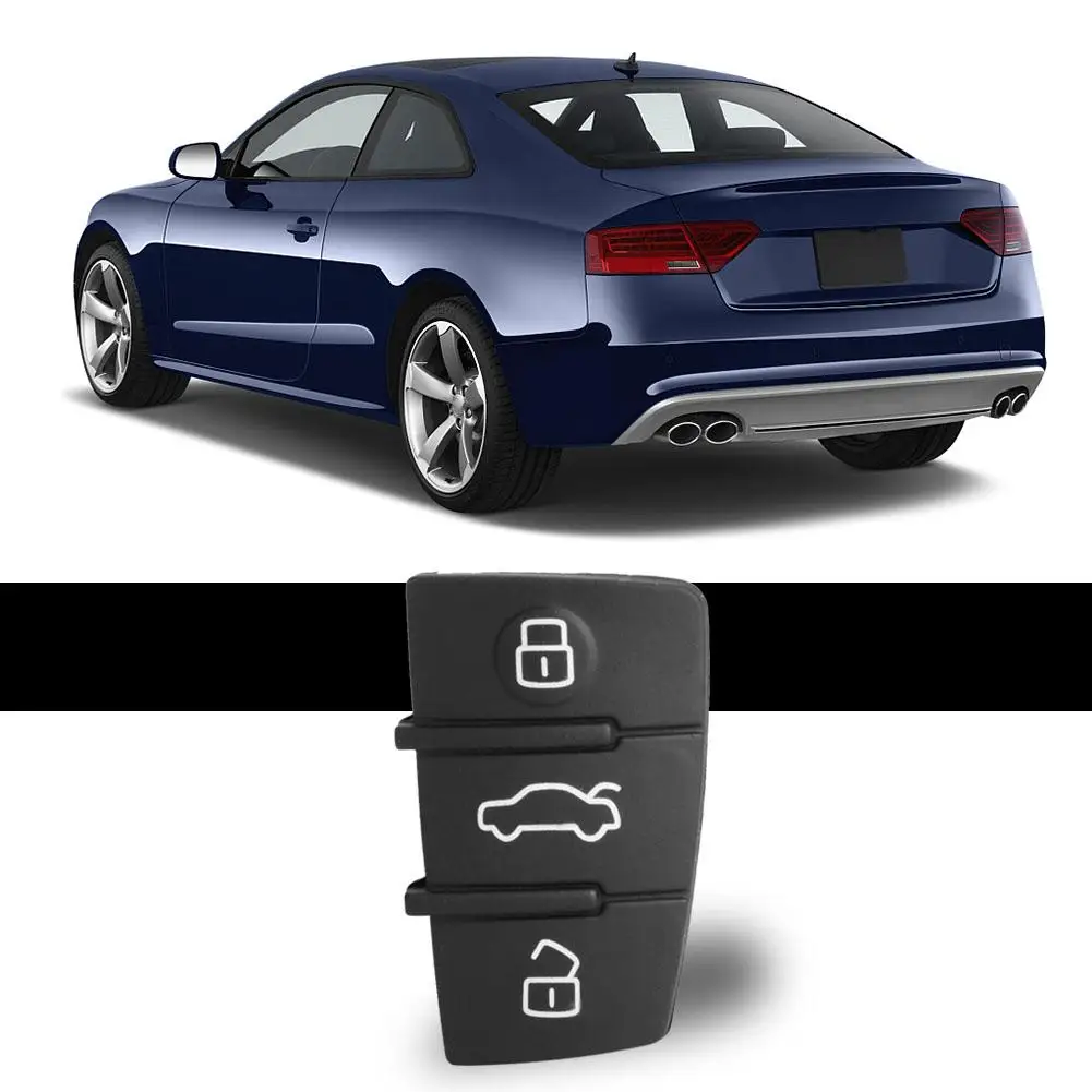 Резиновый чехол для ключей универсальный с 3 кнопками Audi A3 A4 A6 A8 TT Q7 S6 | Автомобили