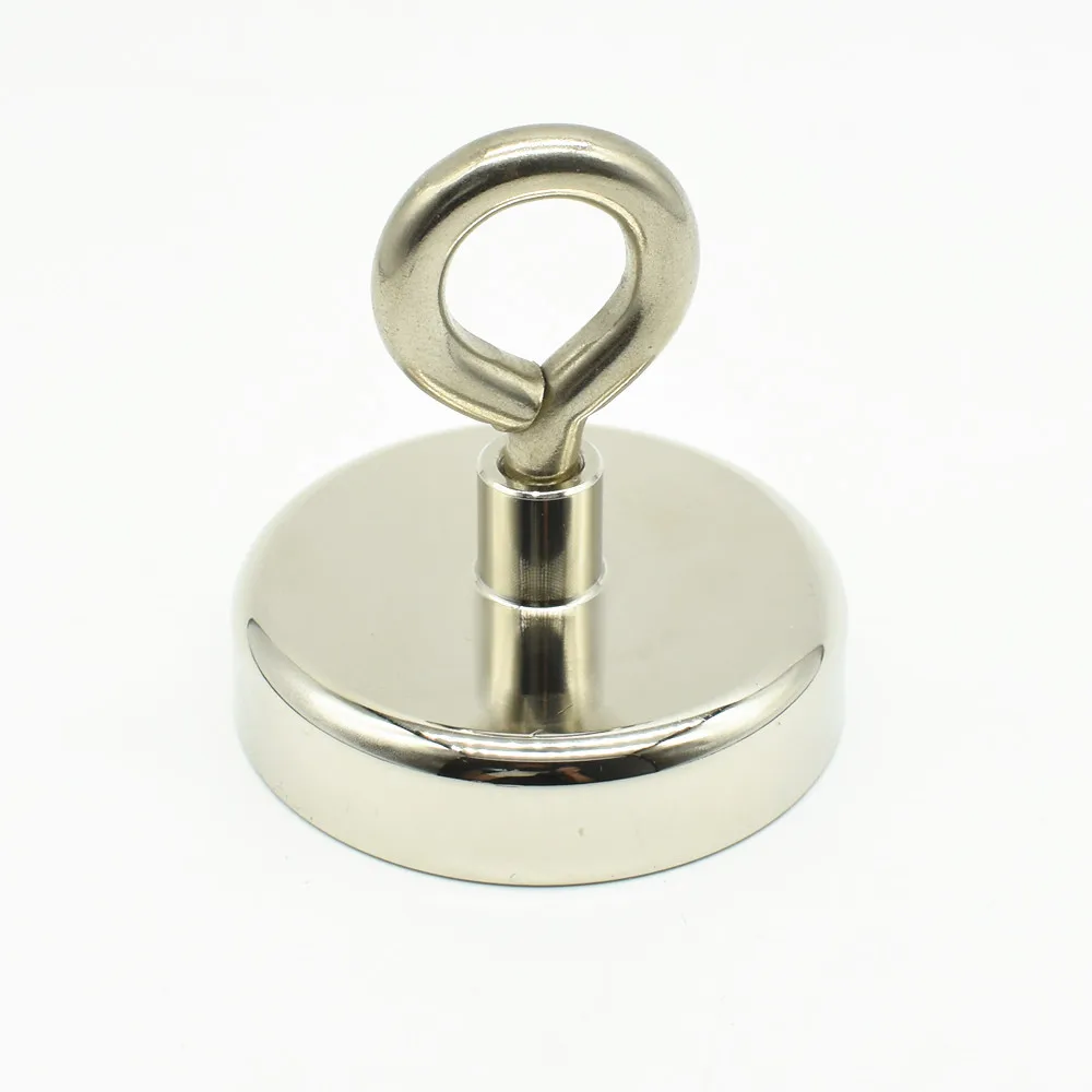 Подъемный магнит диаметр 12 60 мм с зажимным болтом для глаз стальной крючок