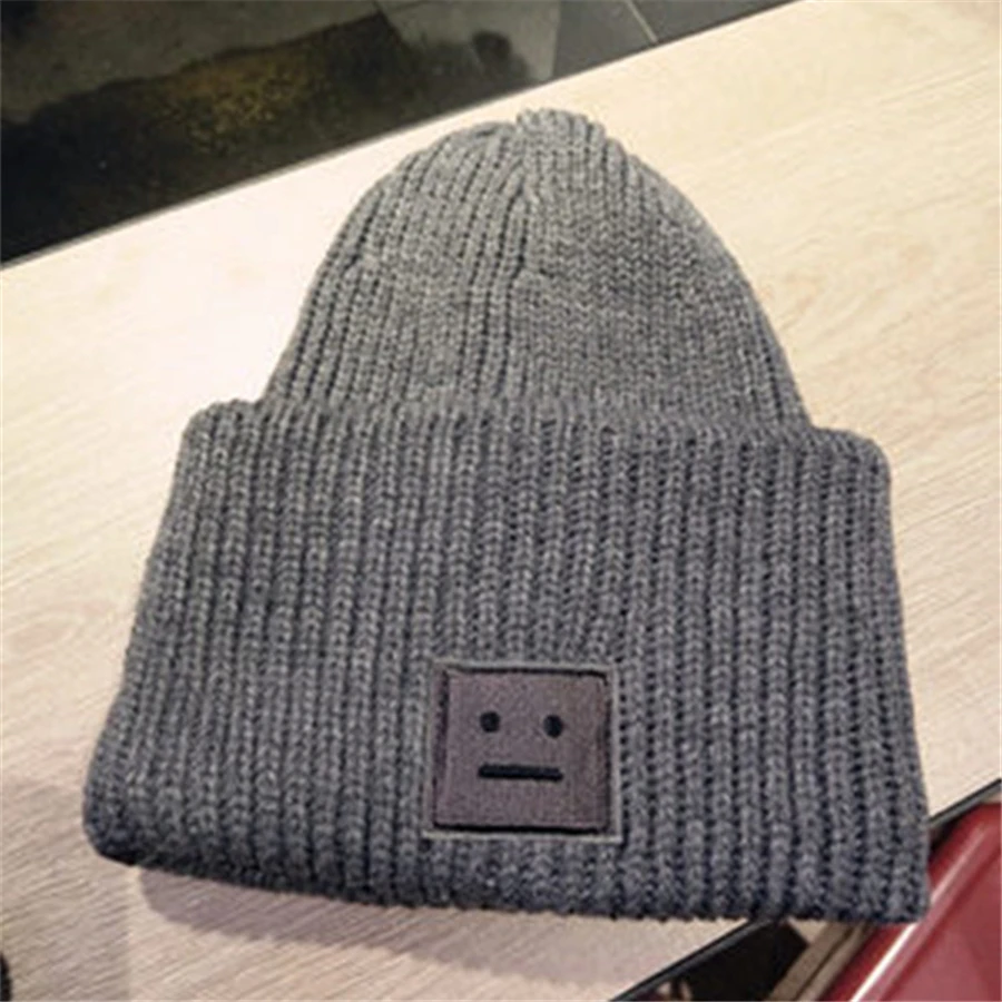 НОВАЯ шапка осень-зима модная теплая вязаная в британском стиле Повседневная со