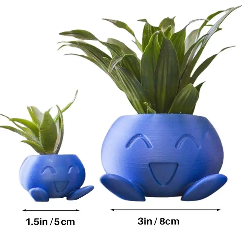 

Funny Planter Cartoon Succulent Flower Pot Plant Pot Indoor Outdoor Nordic Style Plastic Vase For Home Decoration Creative Vase