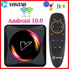 ТВ-приставка VONTAR Z5 на Android 11, 4 Гб ОЗУ, 64 Гб ПЗУ, Rockchip RK3318, поддержка 1080p, 4K, 60 кадрсек, USB, Google Play, Youtube