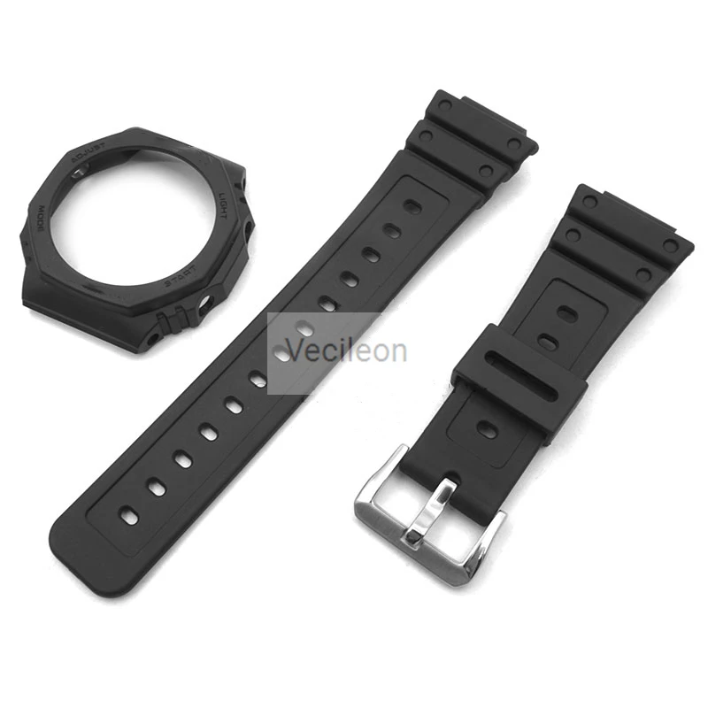 Ремешок для часов высокого уровня из смолы и ободок женских ремешков чехлов с