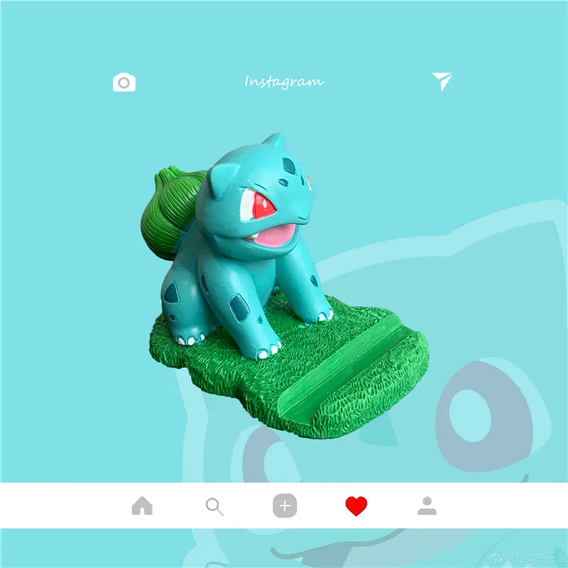 Высокое качество милый мультяшный покемон Squirtle Charmander, Бульбазавр, Гараж Комплект универсальная настольная подставка для мобильного держатель телефона Подставка