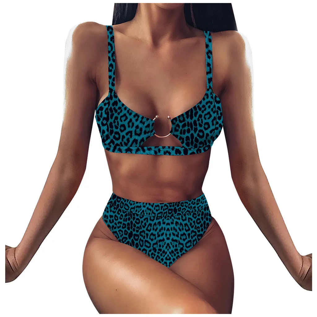 

Bikini Sexy Women Ring Bikini Push-up Padded Swimwear Swimsuit Beachwear Set Купальник Biquini Traje De Baño Maillot De Bain