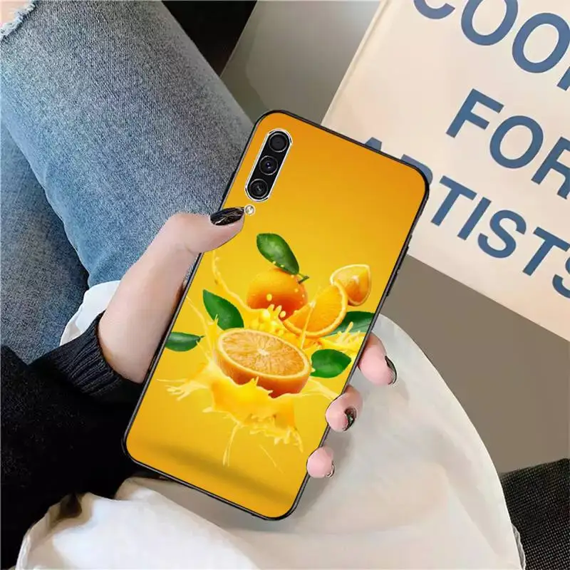 

Dancing fruit strawberry banana orange Phone Case For Samsung galaxy S 9 10 20 A 10 21 30 31 40 50 51 71 s note 20 j 4 2018 plus