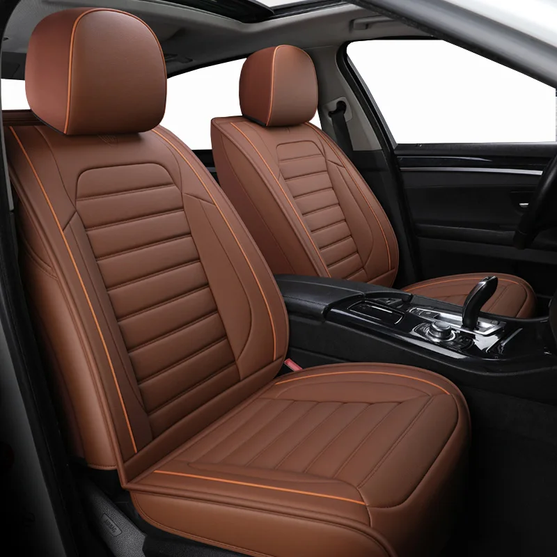 Кожаные автомобильные чехлы на сиденья машины для Защитные сидений сшитые
